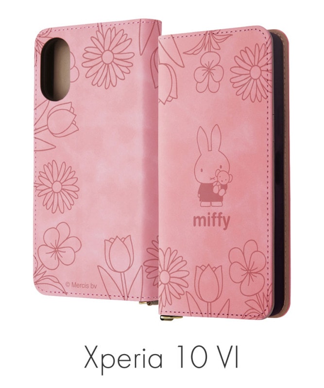 【在庫処分】Xperia 10 V ケース ミッフィー miffy 手帳型 Xp 在庫処分】Xperia 10 V ケース ミッフィー miffy 手帳型 Xpの