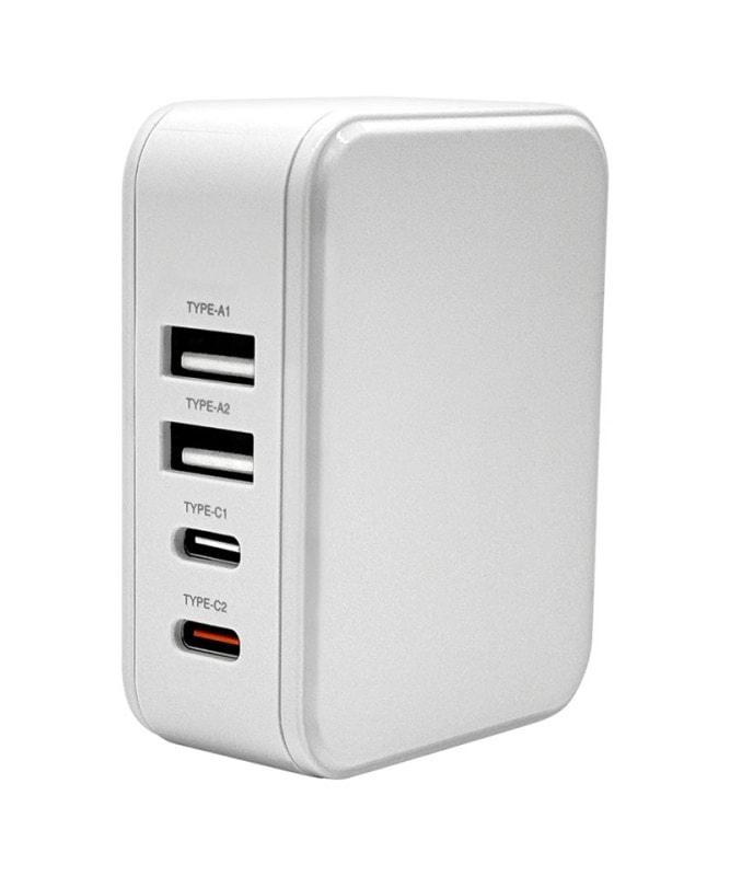 USBŴ 4ݡ 32W PDб USB Type-C 20W Type-A 2.4A PDб б 4Ʊ ۥ磻 RAC2C2A32W01WH