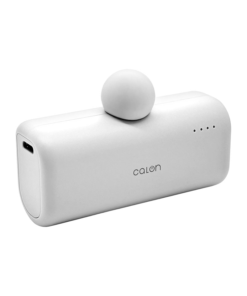 ��Х���Хåƥ꡼ 5000mAh calon ������C ľ�դ� USB Type-C 20W PD�б� ��® �����֥����� ���Τޤ��ޤ��� ���� 2��Ʊ�� �ۥ磻�� RLI050C20W02WH