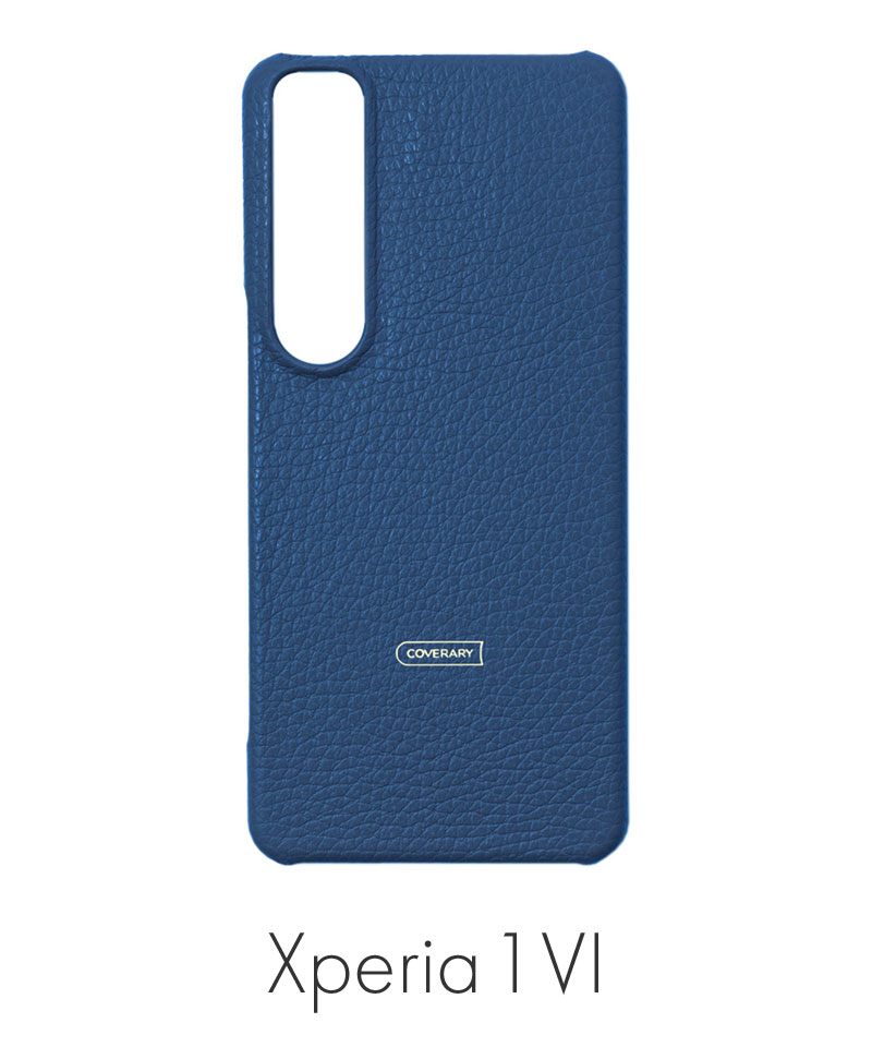 Xperia 1 VI �ܳ� ���ɥꥢ�쥶�� ���̥����� �֥롼 100061905-978-003-blue