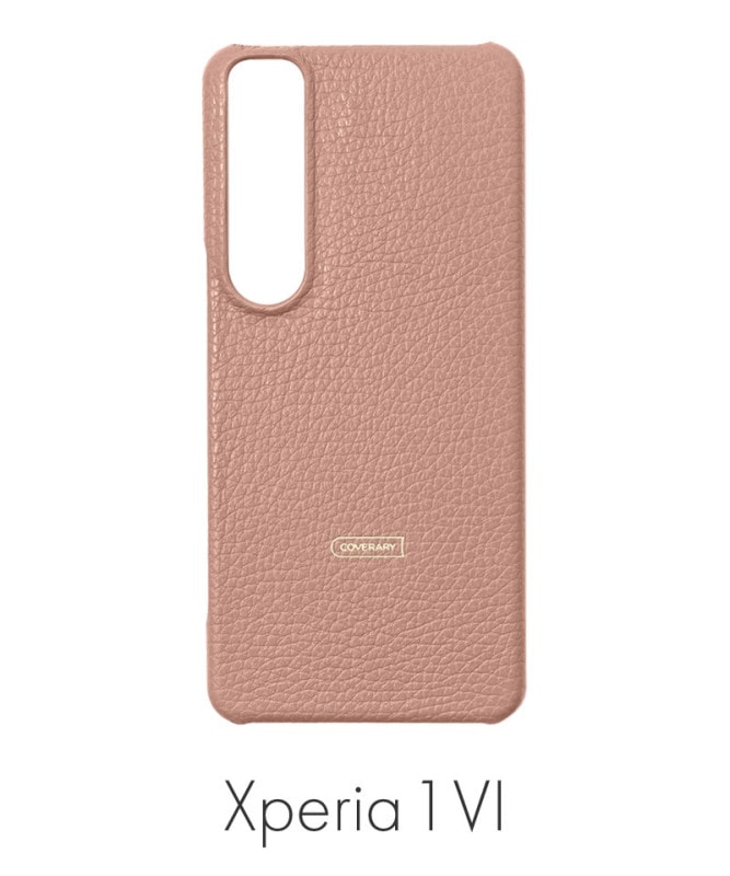 Xperia 1 VI ܳ ɥꥢ쥶 ̥ ԥ󥯥١ 100061905-978-015-pinkbeige