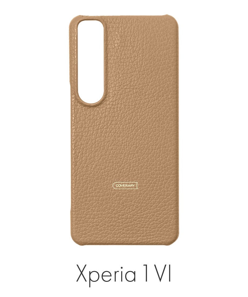 Xperia 1 VI �ܳ� ���ɥꥢ�쥶�� ���̥����� ���ץ����� 100061905-978-026-cappuccino