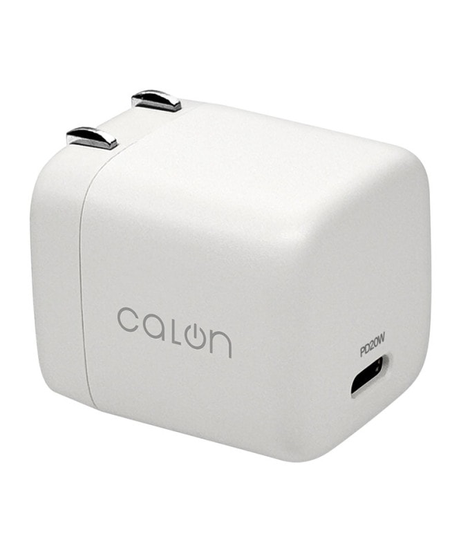 Ŵ ACץ ACŴ calon C PD ѥǥХ꡼ 20å 󥻥 AC USB Type-C 20W Power Delivery Ť® ѥ ޤꤿ ۥ磻 iPhone ޥ ޡȥե  RACC20W05WH 饹Хʥ ۥ磻 RACC20W05WH