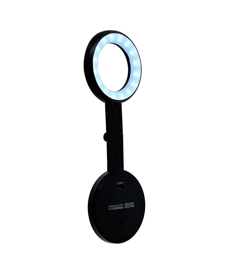 �ޥ��ͥå� ���ޥ� Magsafe�б� ���ޥۻ����� LED �饤�� Selfie LED Light �ޥ��ͥåȥ����� ����ե��� ���󥫥�� �ޥ������� ���ϼ��� �֥�å� ���ޥ� ���֥�å� RMLED01BK �饹���Хʥ� �֥�å� RMLED01BK