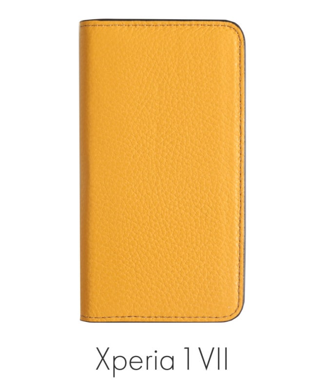 Xperia 1 VII �ܳ� ���ɥꥢ�쥶�� ��Ģ�������� �ޥ������ɥ������� 100061917-1067-011-mustardyellow