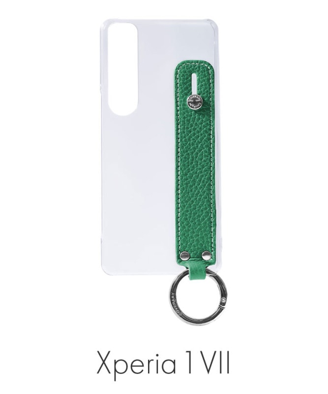 Xperia 1 VII ꥢ ܳ ɥꥢ쥶 ϥɥ٥դ ̥ ꡼ 100062351-1067-010-green
