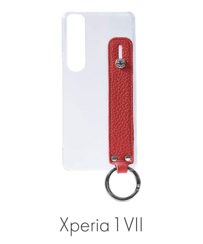 Xperia 1 VII ꥢ ܳ ɥꥢ쥶 ϥɥ٥դ ̥ å 100062351-1067-023-red