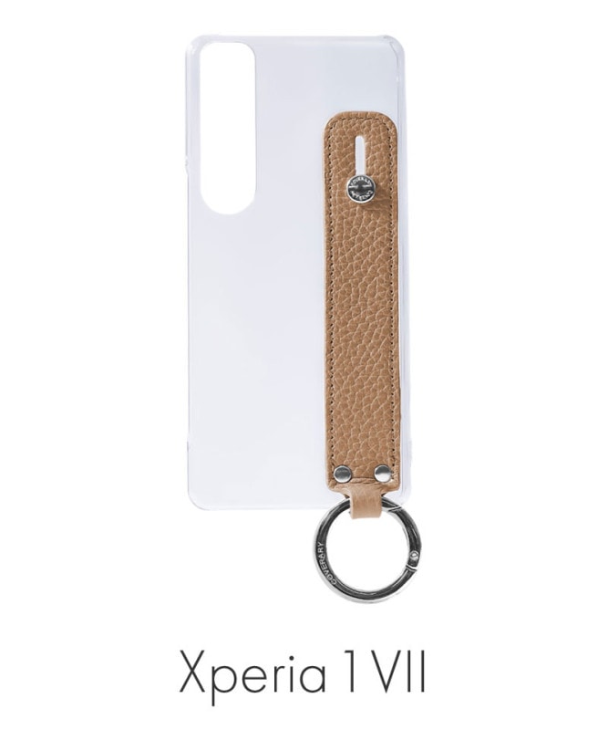 Xperia 1 VII ꥢ ܳ ɥꥢ쥶 ϥɥ٥դ ̥ ץ 100062351-1067-026-cappuccino