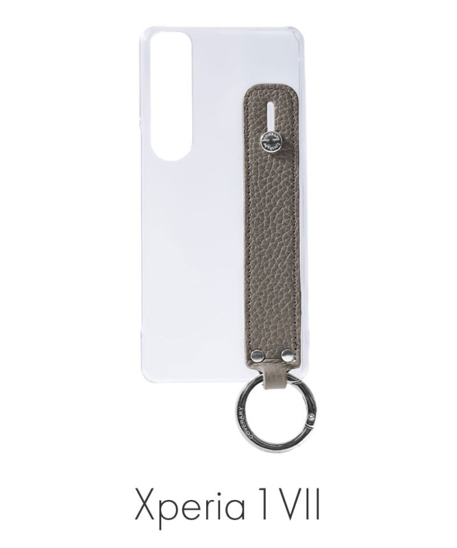 Xperia 1 VII ꥢ ܳ ɥꥢ쥶 ϥɥ٥դ ̥ 㥳륰졼 100062351-1067-030-charcoalgray