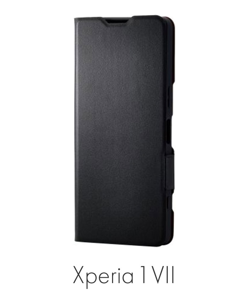 Xperia 1 VII ���եȥ쥶�������� ���� ������ �֥�å� PM-X251PLFUBK