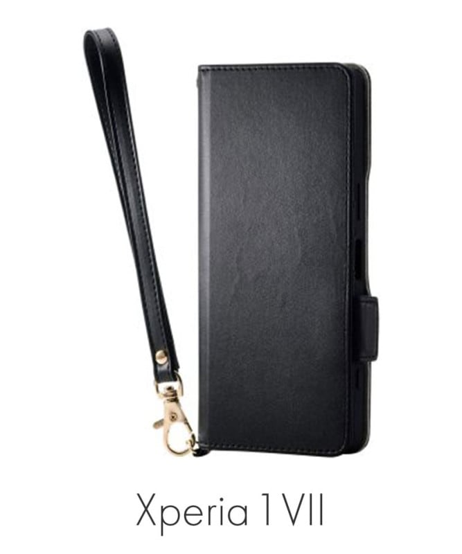 Xperia 1 VII եȥ쥶  Ѿ׷ ϥɥȥå ֥å PM-X251PLFY4BK