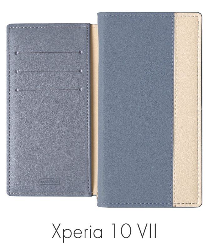 Xperia 10 VII ����������쥶�� ɽ�Х����顼 ������ɵ�ǽ ��Ģ�������� �ǥ����ץ֥롼 100061865-1080-deepblue