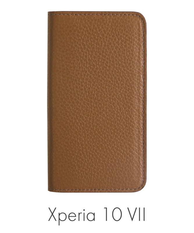 Xperia 10 VII ܳ ɥꥢ쥶 Ģ  100061917-1080-028-caramel