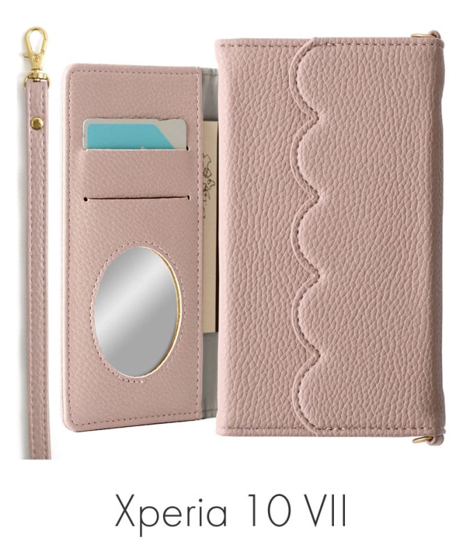 Xperia 10 VII 쥶 ޤ å׷ ȥå Ģ ԥ󥯥١ 100062571-1080-pinkbeige