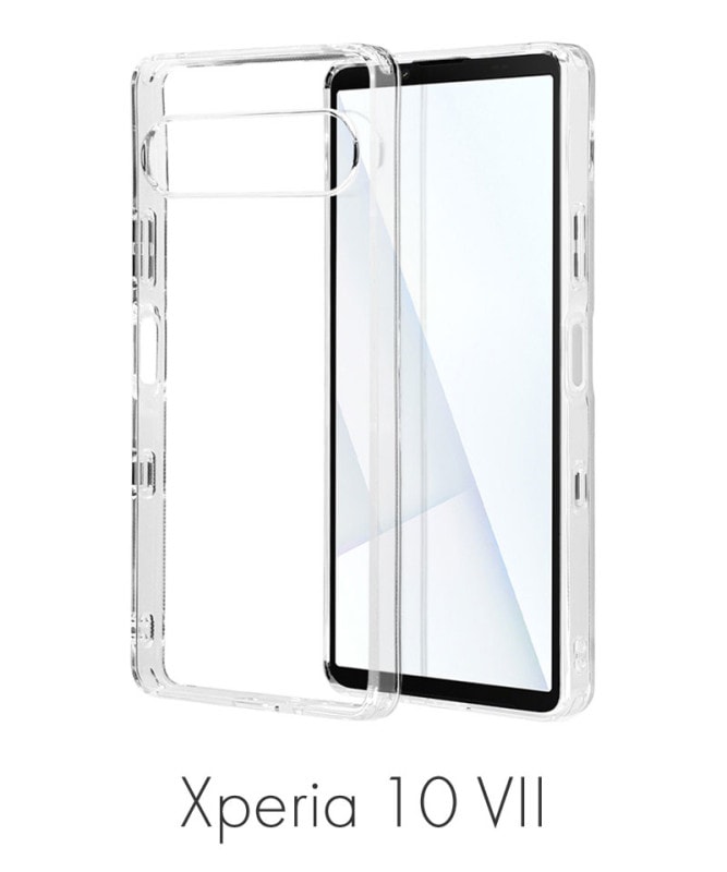 Xperia 10 VII   С եȥ TPU  Ѿ׷ۼ ꥢ Ʃ ȥåץۡ ڥꥢ10 ޡ7 ޥۥ ꥢ 9233XP107TPCL
