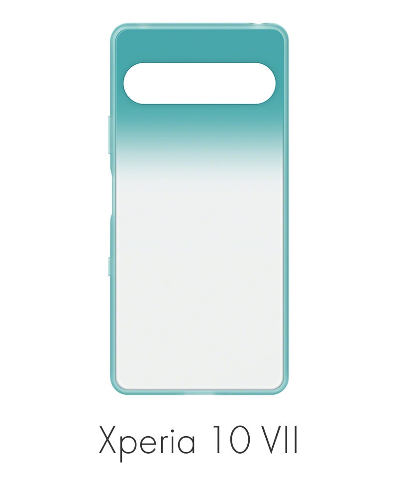 ソニー純正 Style Cover for Xperia 10 VII TQ ターコイズ XQZ