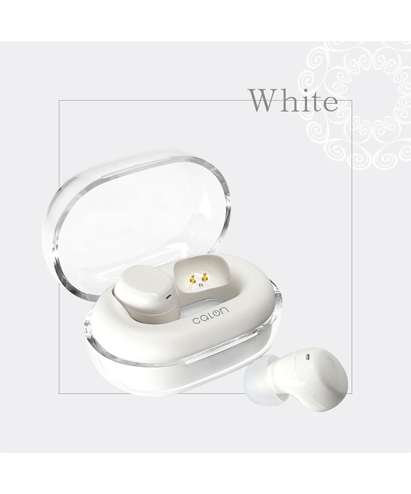 Bluetooth 5.4 �����磻��쥹 mini���ƥ쥪 ����ۥ� �ޥ��� calon AAC �ⲻ�� ���� ���� ����ʬΥ�� ���ʥ� �ۥ磻�� RTWS08WH