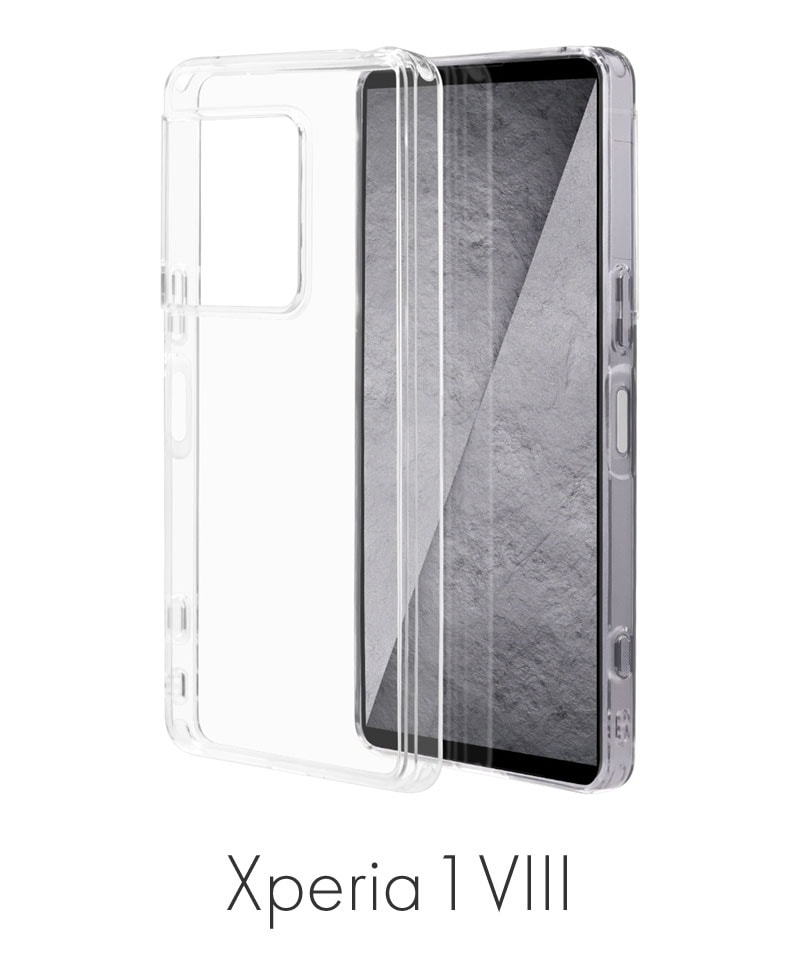 Xperia1 VIII ������ ���С� ���եȥ����� TPU �Ѿ׷�ۼ� ���ꥢ 1.4mm ���ȥ�åץۡ��� �磻��쥹�����б� ���ꥢ 9478XP18TPCL