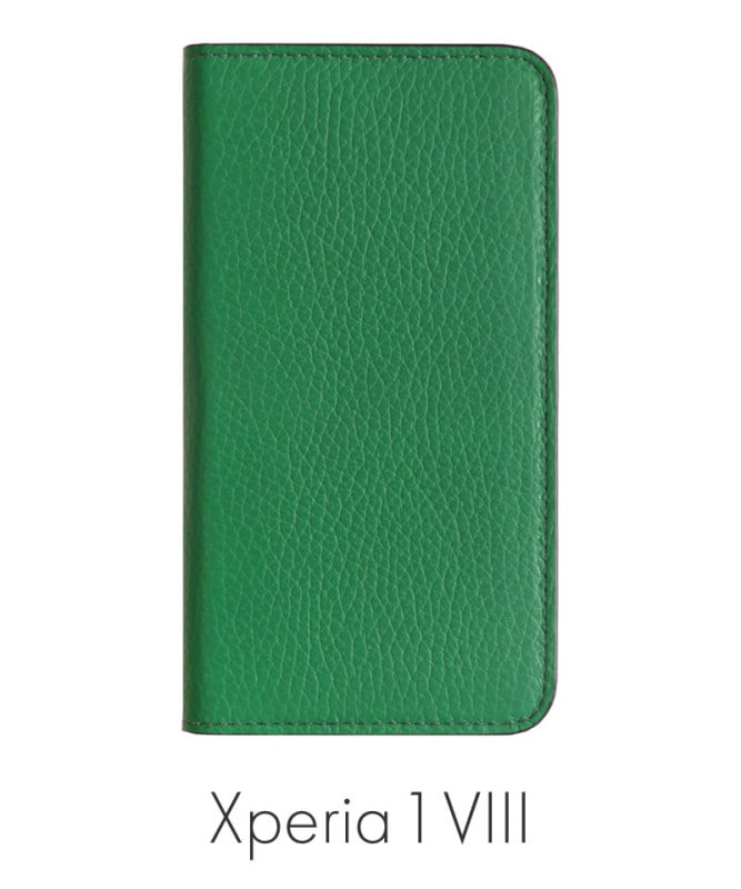 Xperia 1 VIII �ܳ� ���ɥꥢ�쥶�� ��Ģ�������� ���꡼�� 100061917-1190-010-green