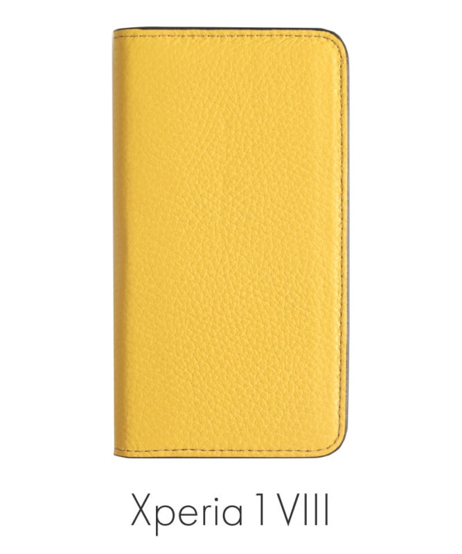 Xperia 1 VIII �ܳ� ���ɥꥢ�쥶�� ��Ģ�������� �������� 100061917-1190-012-yellow