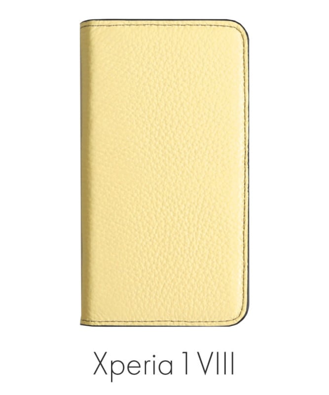 Xperia 1 VIII �ܳ� ���ɥꥢ�쥶�� ��Ģ�������� ���󥤥����� 100061917-1190-013-lemonyellow