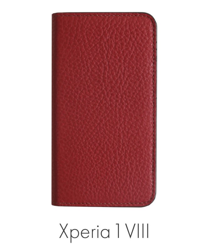 Xperia 1 VIII �ܳ� ���ɥꥢ�쥶�� ��Ģ�������� �磻���å� 100061917-1190-020-winered
