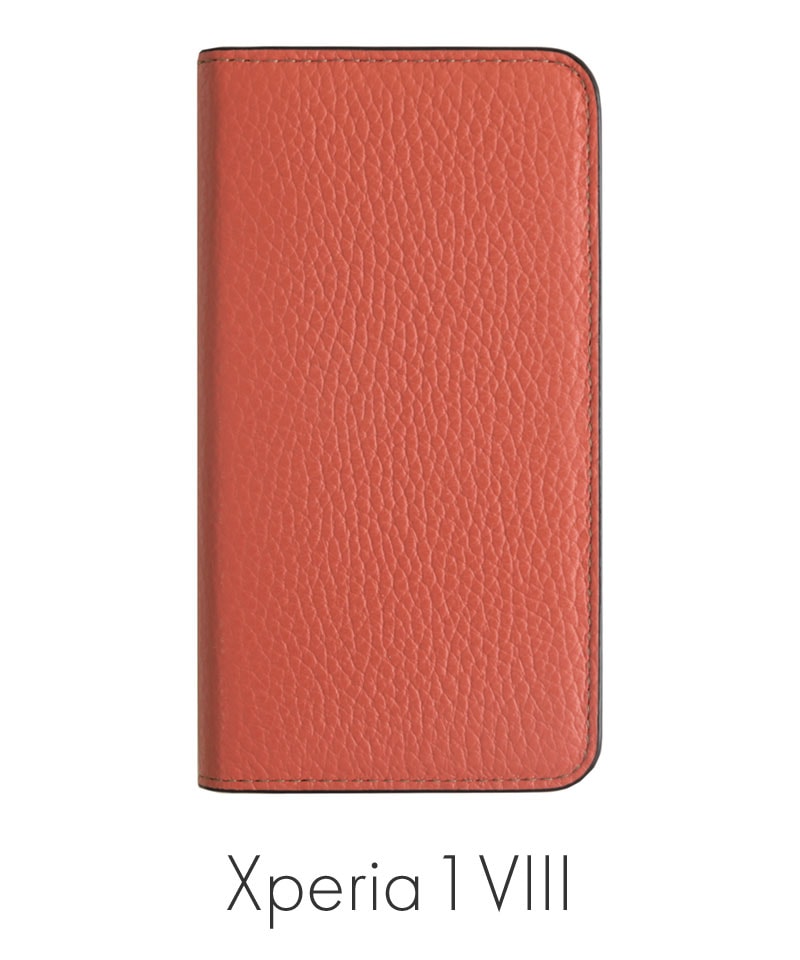 Xperia 1 VIII �ܳ� ���ɥꥢ�쥶�� ��Ģ�������� �������ԥ� 100061917-1190-024-salmonpink