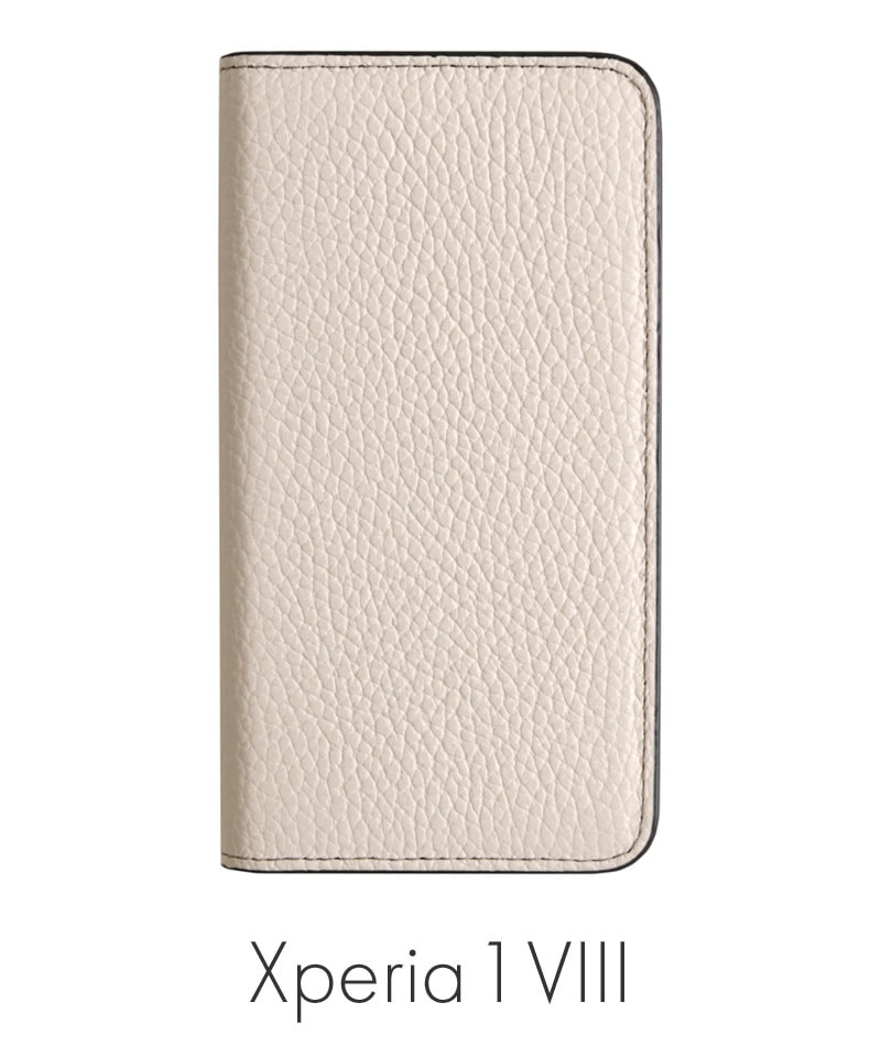 Xperia 1 VIII �ܳ� ���ɥꥢ�쥶�� ��Ģ�������� �ۥ磻�� 100061917-1190-032-white