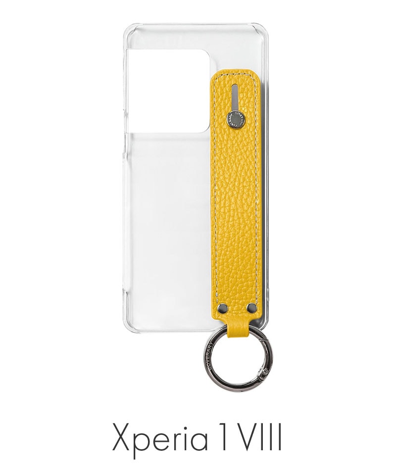 Xperia 1 VIII ���ꥢ������ �ܳ� ���ɥꥢ�쥶�� �ϥ�ɥ٥���դ� ���̥����� �������� 100062351-1190-012-yellow