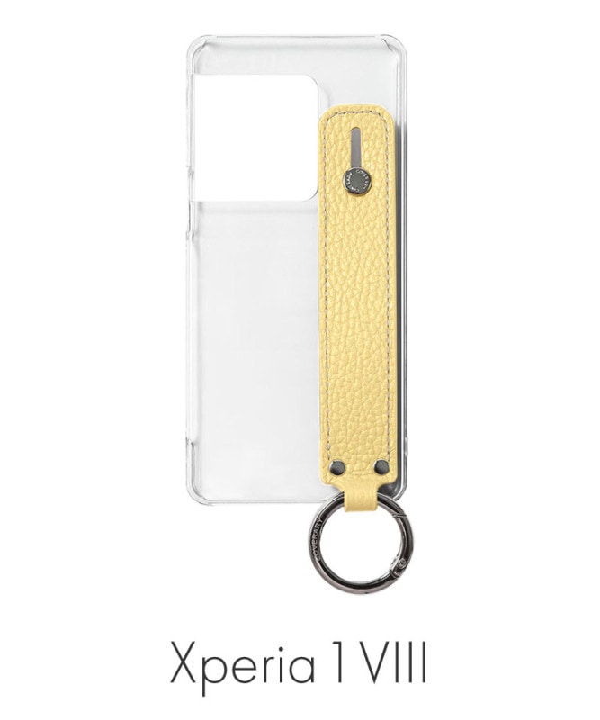 Xperia 1 VIII ���ꥢ������ �ܳ� ���ɥꥢ�쥶�� �ϥ�ɥ٥���դ� ���̥����� ���󥤥����� 100062351-1190-013-lemonyellow