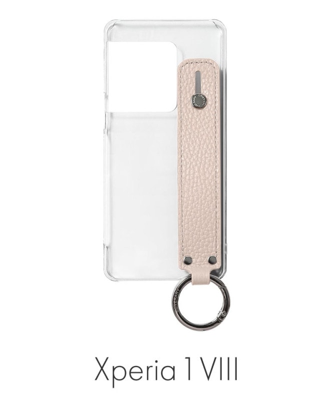 Xperia 1 VIII ���ꥢ������ �ܳ� ���ɥꥢ�쥶�� �ϥ�ɥ٥���դ� ���̥����� �ۥ磻�� 100062351-1190-032-white