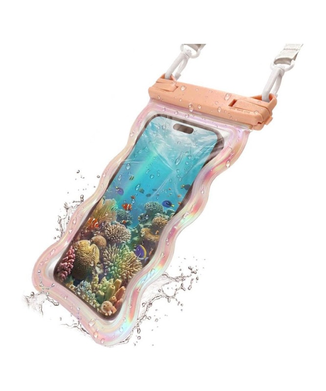 ���ޥ� �ɿ奱���� IP68 ���ȥ�å��� WAVECASE  �礭�᥹�ޡ��ȥե��� �������饫�顼 �� �ס��� ��Ϥ ��ʪ���� ���襤�� ��������ԥ� RFRWPF09WAPK