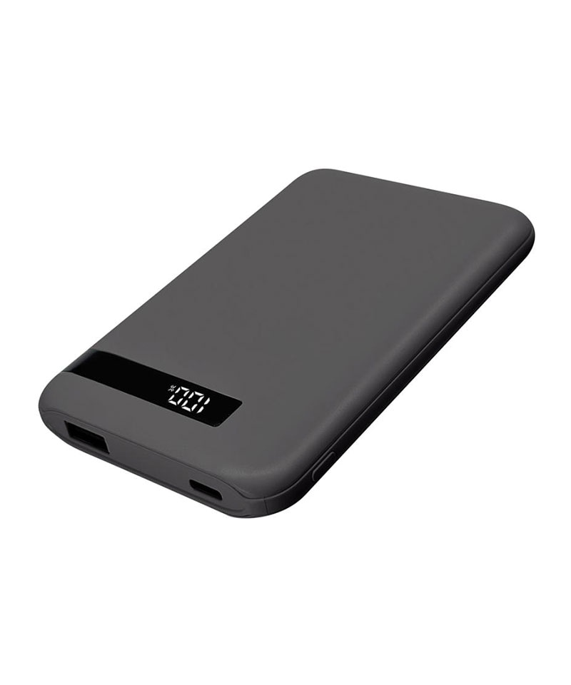 Ĺ��̿ ���� Ⱦ�������� ��������� ��Х���Хåƥ꡼ 5000mAh 2�ݡ��� USB Type-C 20W Type-A 3A PD�б� ���㥳���륰�졼 RLI050C20W03CGRY