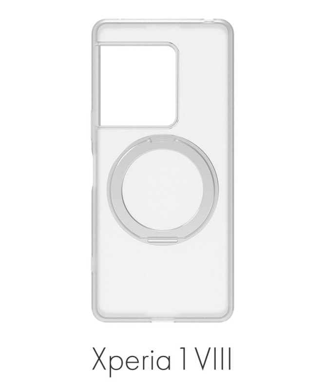 Xperia 1 VIII [Turtle MagStand] �ޥ��ͥåȵ��弰���������꡼�б� ��󥰥�������դ��ϥ��֥�åɥ����� ����С���󥰥������ TR-XP263-TTMSS-MCLSV