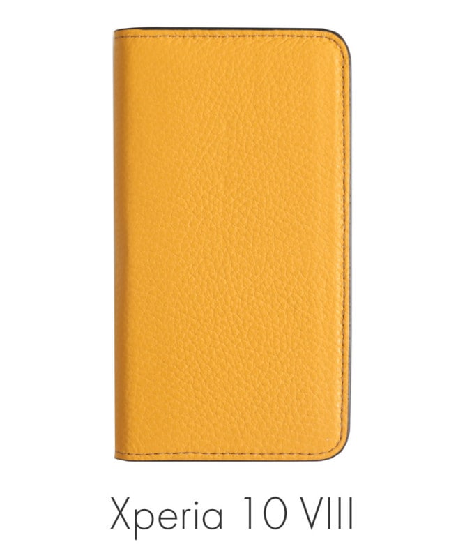 Xperia 10 VIII �ܳ� ���ɥꥢ�쥶�� ��Ģ�������� �ޥ������ɥ������� 100061917-1243-011-mustardyellow