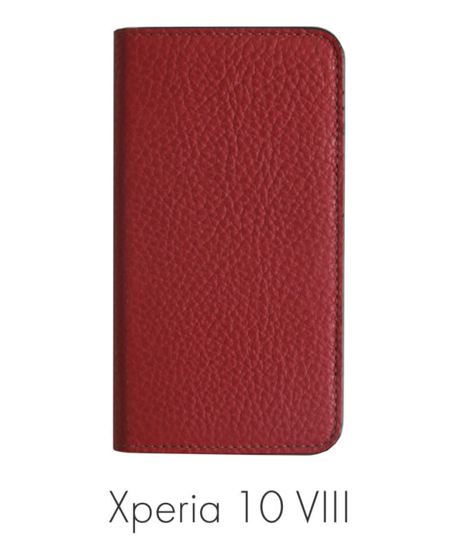 Xperia 10 VIII �ܳ� ���ɥꥢ�쥶�� ��Ģ�������� �磻���å� 100061917-1243-020-winered