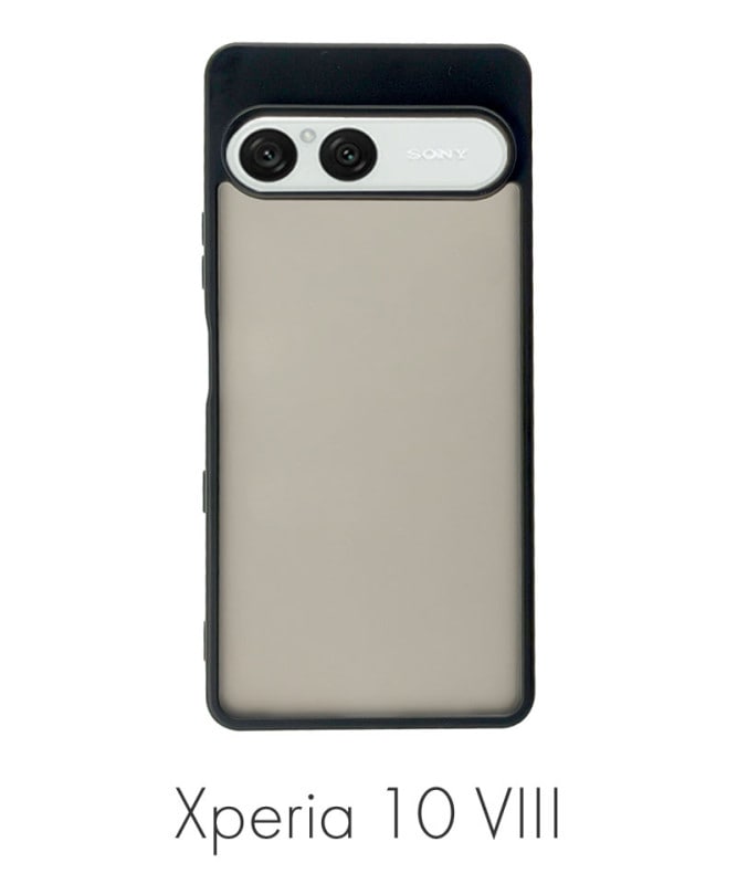 Xperia 10 VIII/10 VII ������ ���С� �ϥ��֥�å� �Ѿ׷�ۼ� ���� ��� Ʃ�� TPU�Х�ѡ������� ���ȥ�åץۡ��� �֥�å��ߥե����ȥ֥�å� 9809XP108HPBKFB