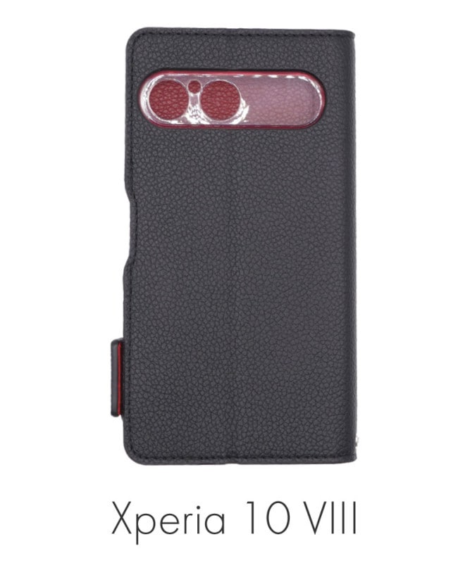 Xperia 10 VIII / 10 VII [FlipNote] �Ѿ׷�ե�åץΡ��ȥ����� �֥�å��ߥ�å� TR-XP265-FN-SHBKRD