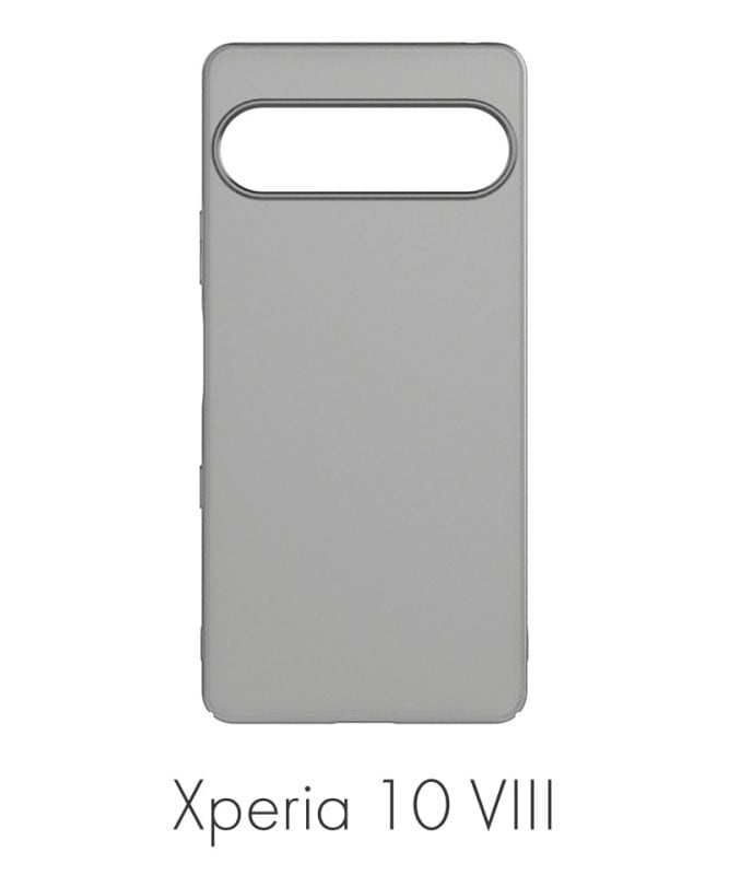 Xperia 10 VIII / 10 VII [Silky Armor] ���륭�����å������� �ޥåȥ��ꥢ�֥�å� TR-XP265-SANM-CLBK