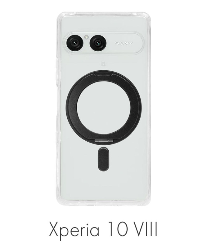 Xperia 10 VIII/10 VII  ������ �ϥ��֥�å� ZEROSAFE Circle �Ѿ׷� MIL ���ꥢ TPU�Х�ѡ������� ����դ� ��ɻ� �֥�å� 9815XP108ZSCLBK
