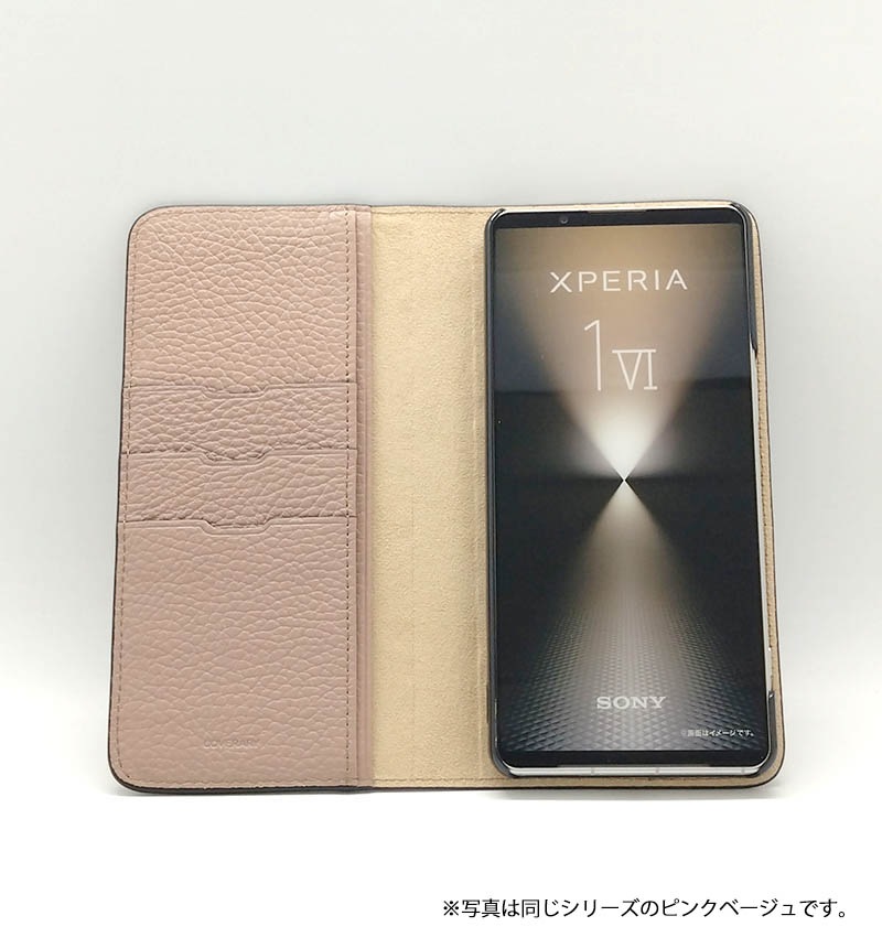 Xperia 1 VI �ܳ� ���ɥꥢ�쥶�� ��Ģ�������� ���㥳���륰�졼 100061917-030-charcoalgray