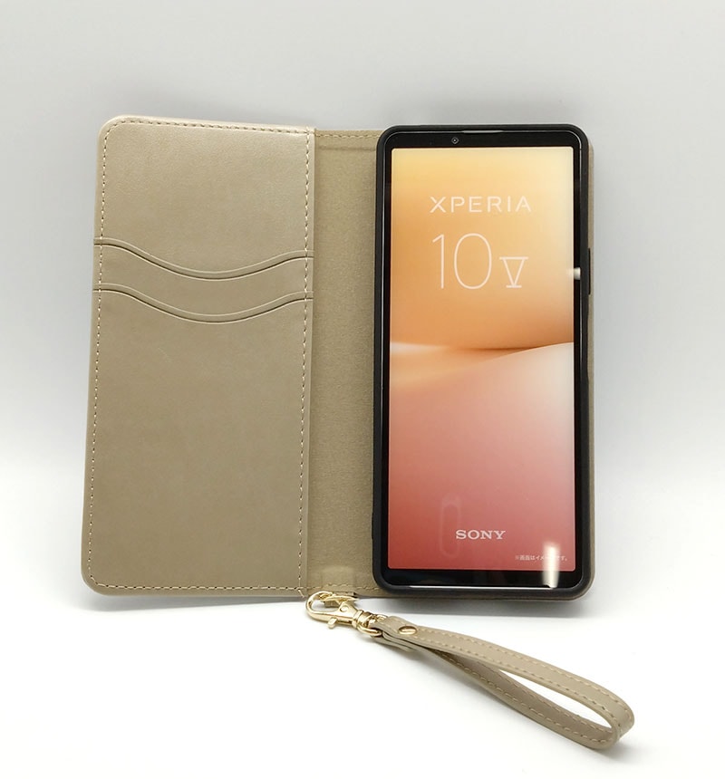 Xperia 10 V �Ѿ׷� ��Ģ���쥶�������� Raffine ���졼 IN-RXP10M5DML1/GR