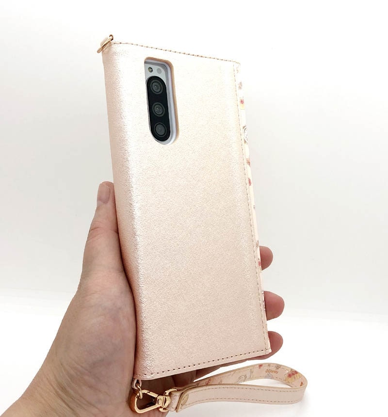 Xperia 5 �إǥ����ˡ�����饯�����ץ�󥻥���/��Ģ���쥶�������� Collet ���㡼��+���ȥ�å��դ� �٥� RS-RDXP5MLC4/BL