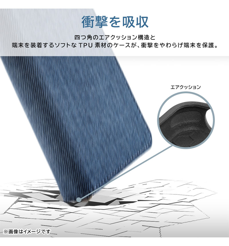 Xperia 10 V Ѿ׷ Ģǥ˥ॱ ֥롼 IN-RXP10M5FBC8/A