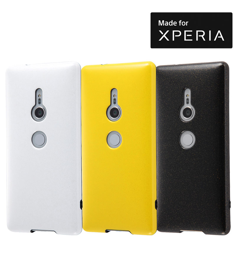 Xperia XZ2 TPU �Ѿ׷�Light Vivid �֥�å� RT-RXZ2CP2/B
