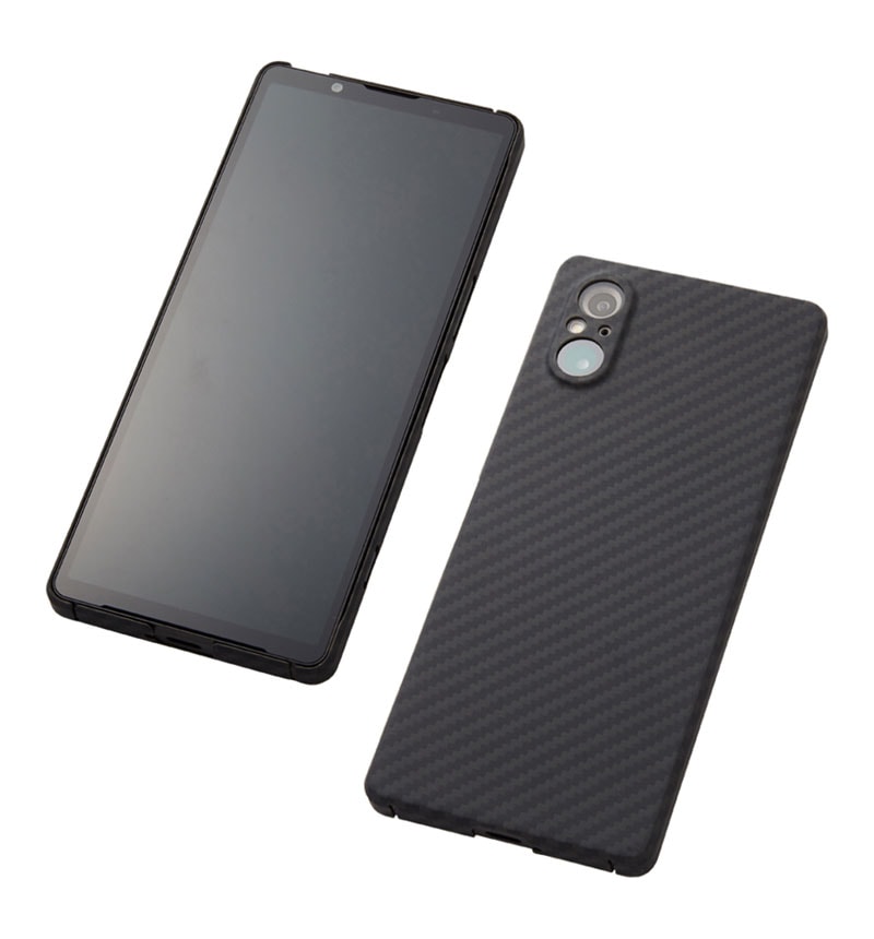 Ultra Slim & Light Case DURO for Xperia 5 V �֥�å� DCS-XP55KVSEBK