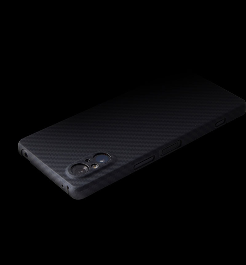 Ultra Slim & Light Case DURO for Xperia 5 V �֥�å� DCS-XP55KVSEBK