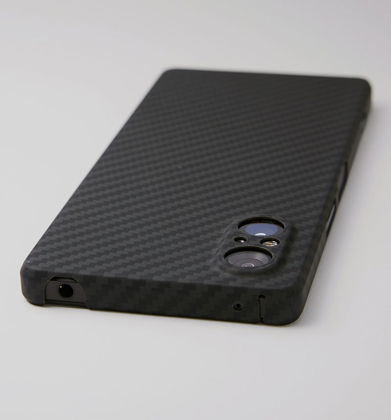 Ultra Slim & Light Case DURO for Xperia 5 V �֥�å� DCS-XP55KVSEBK