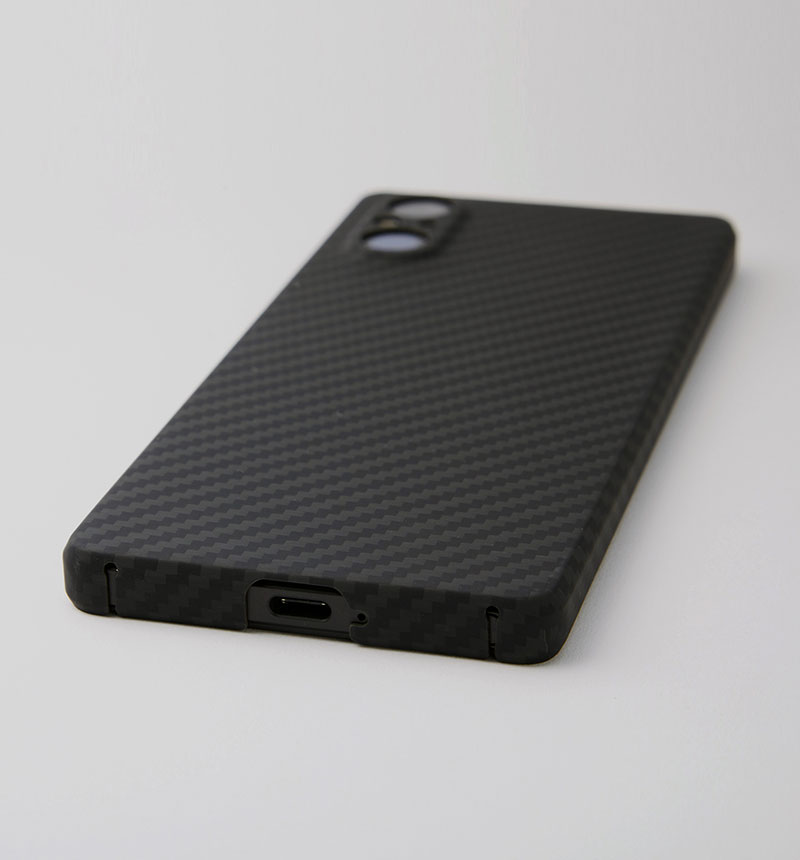 Ultra Slim & Light Case DURO for Xperia 5 V �֥�å� DCS-XP55KVSEBK