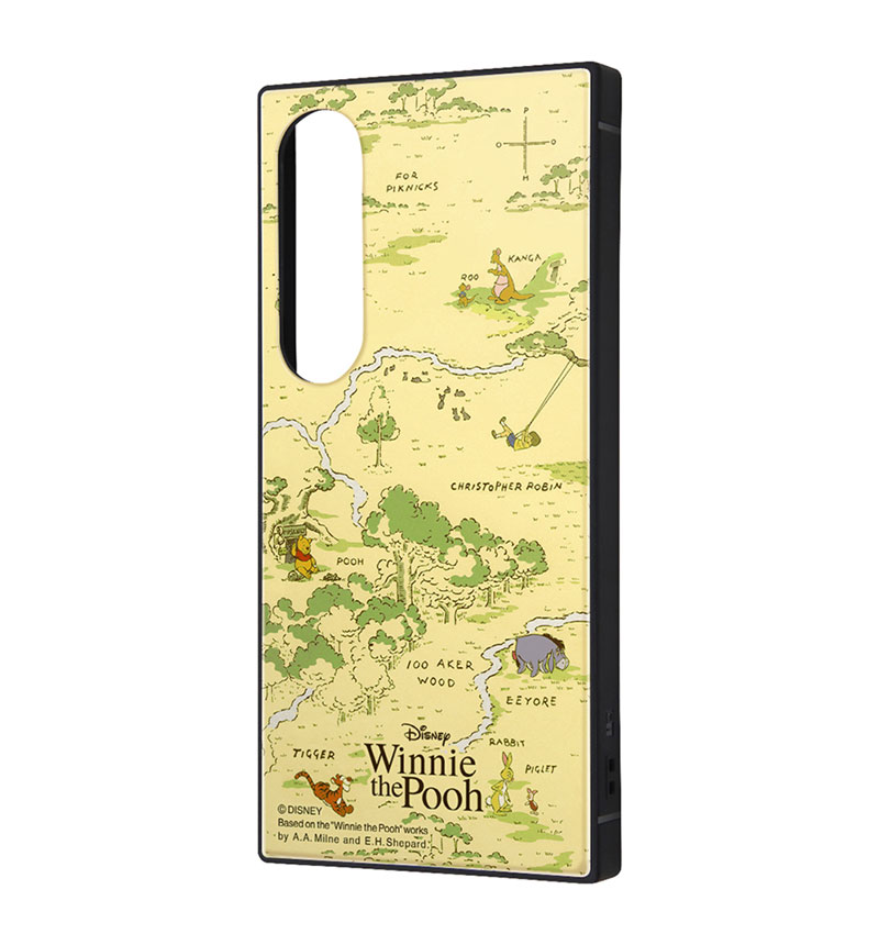 Xperia 1 VI / ディズニー / ハイブリッドケース KAKU / くまのプー
